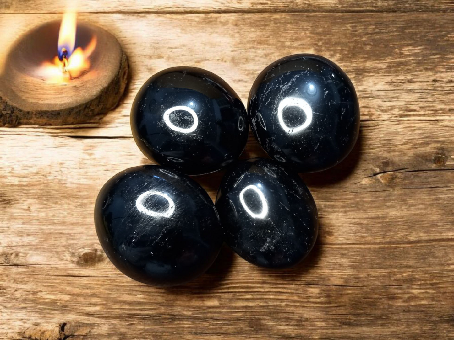 Galet Tourmaline Noire