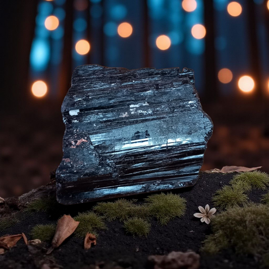 Tourmaline noire brute