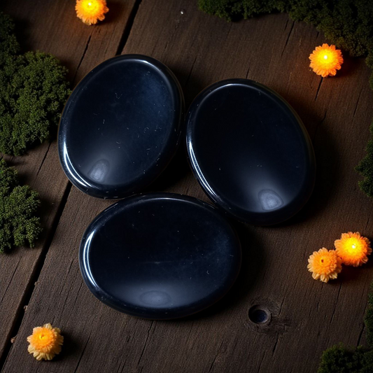 Pierre d'apaisement Obsidienne Noire