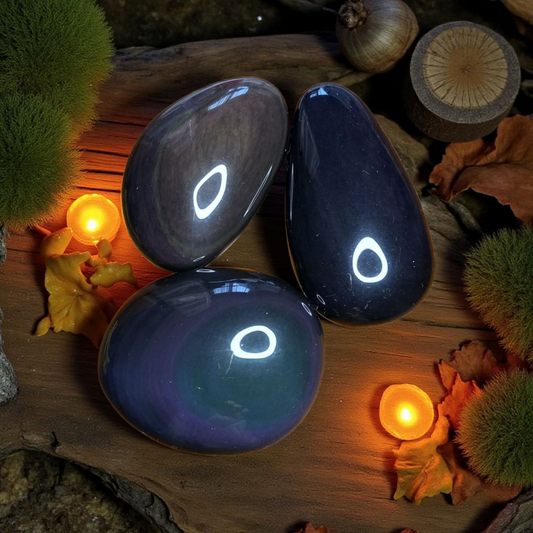 Galet Obsidienne Œil Céleste