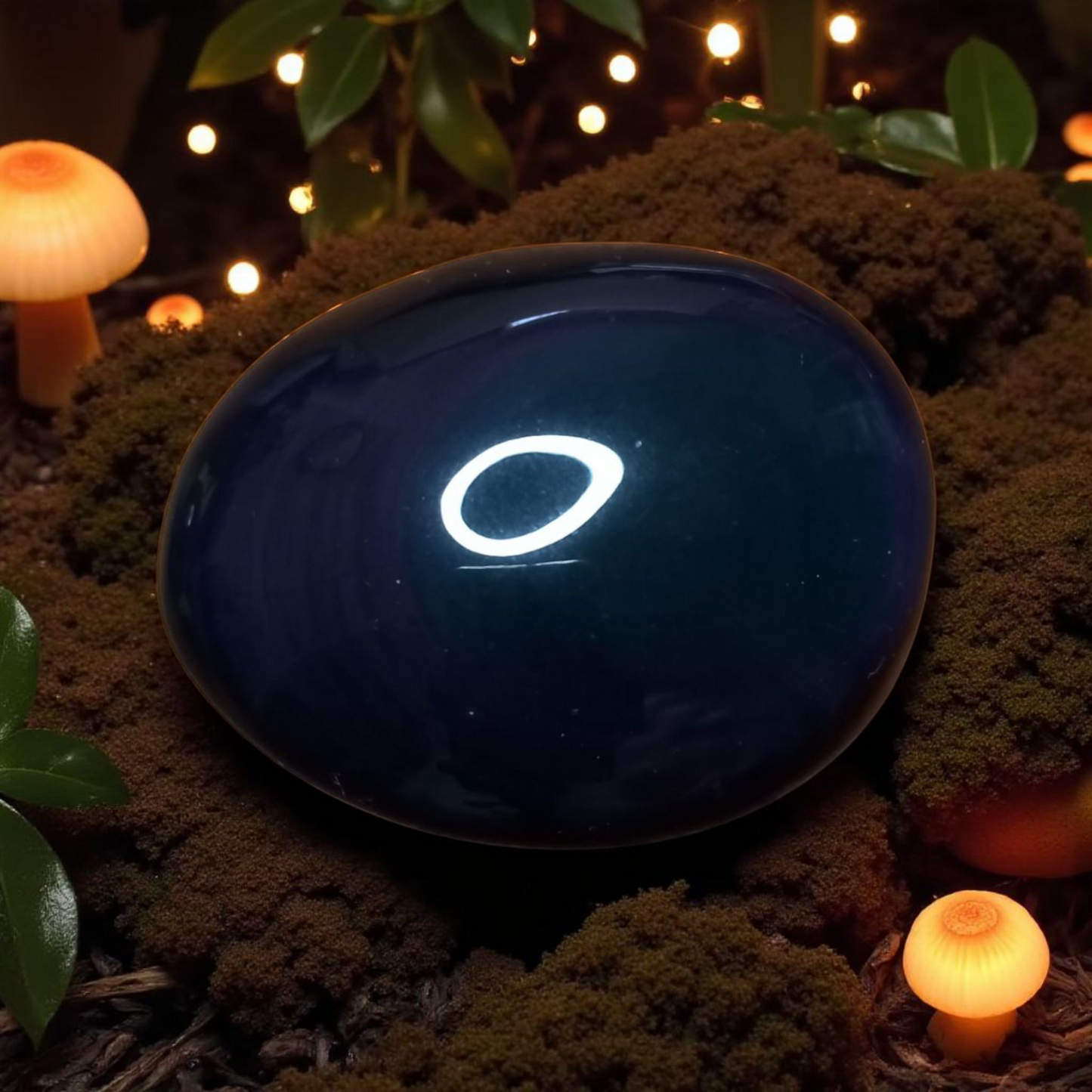 Galet Obsidienne Œil Céleste