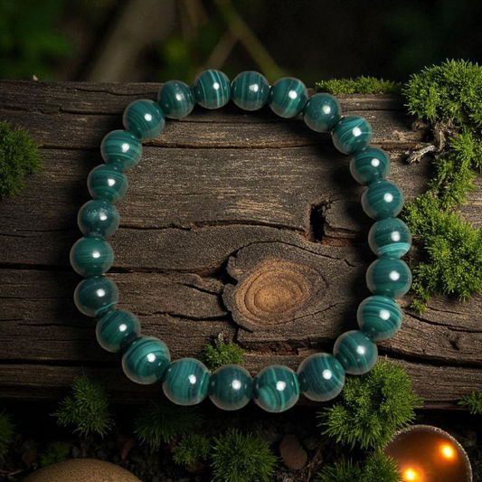 Bracelet Malachite 8mm