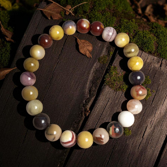 Bracelet Jaspe Mokaïte 8mm