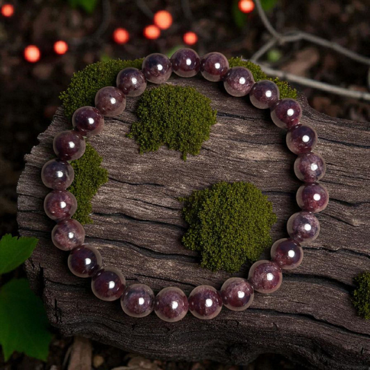 Bracelet Grenat 8mm