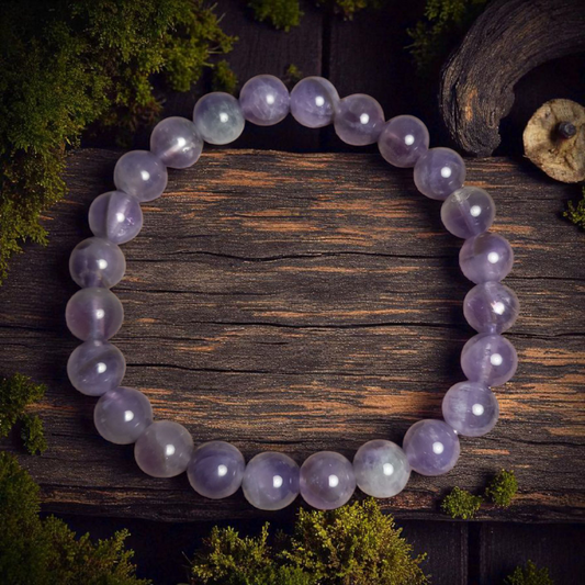 Bracelet Améthyste Claire 8mm