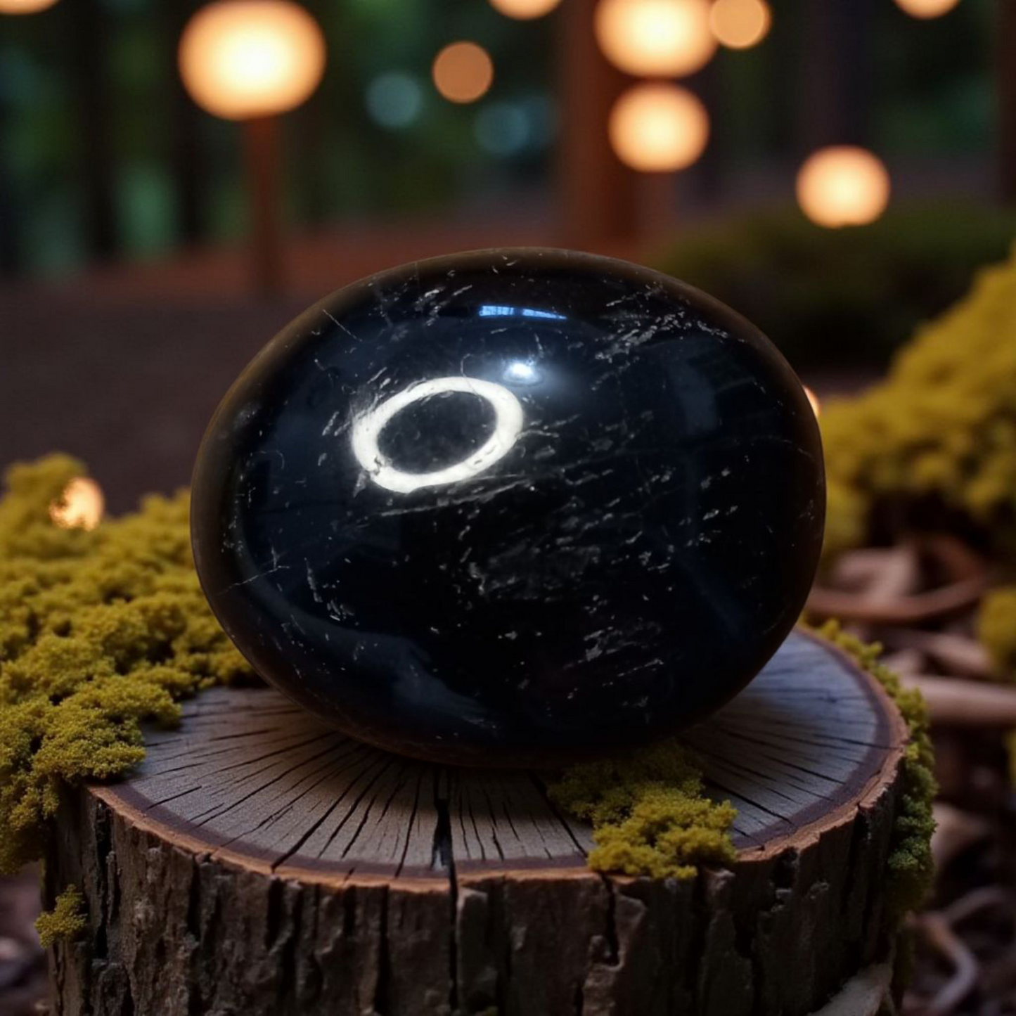 Galet Tourmaline Noire